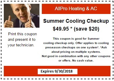 AC Cooling Season coupon